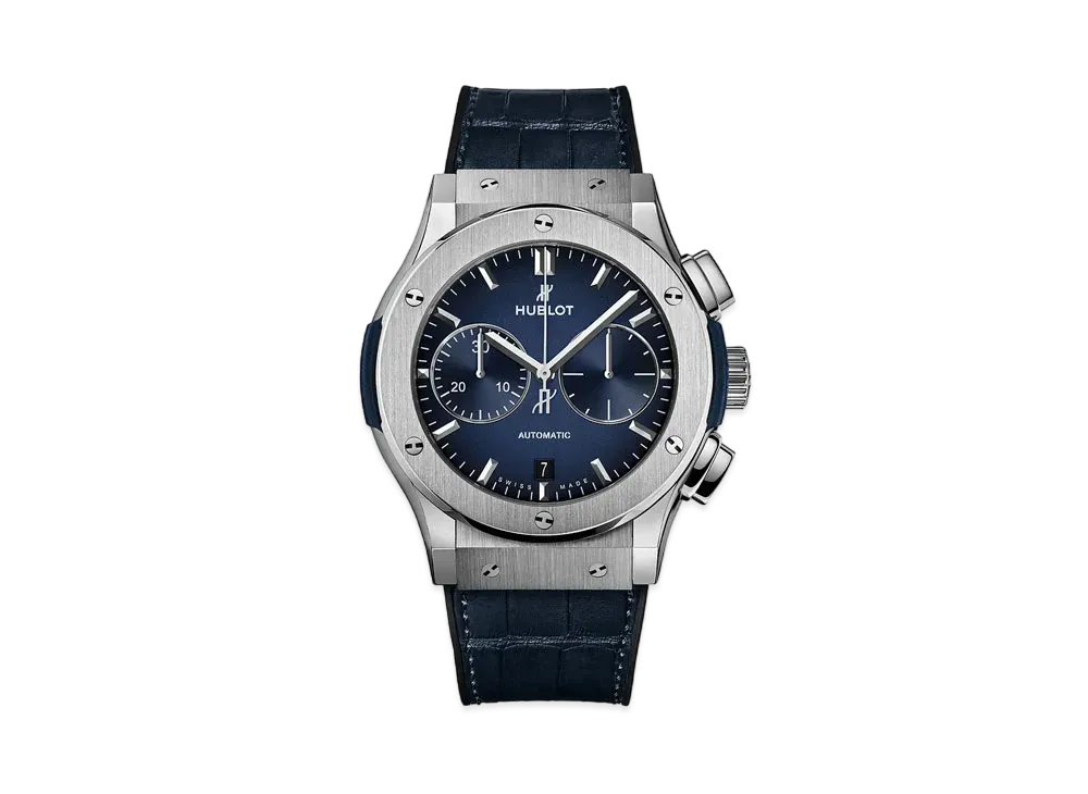 HUBLOT Classic Fusion Chronograph Titanium Deep Blue 45mm