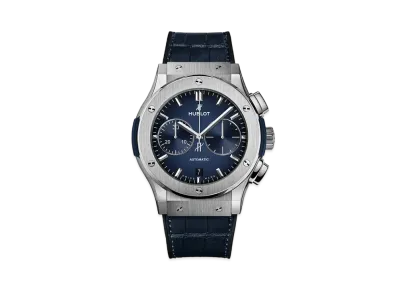 HUBLOT Classic Fusion Chronograph Titanium Deep Blue 45mm