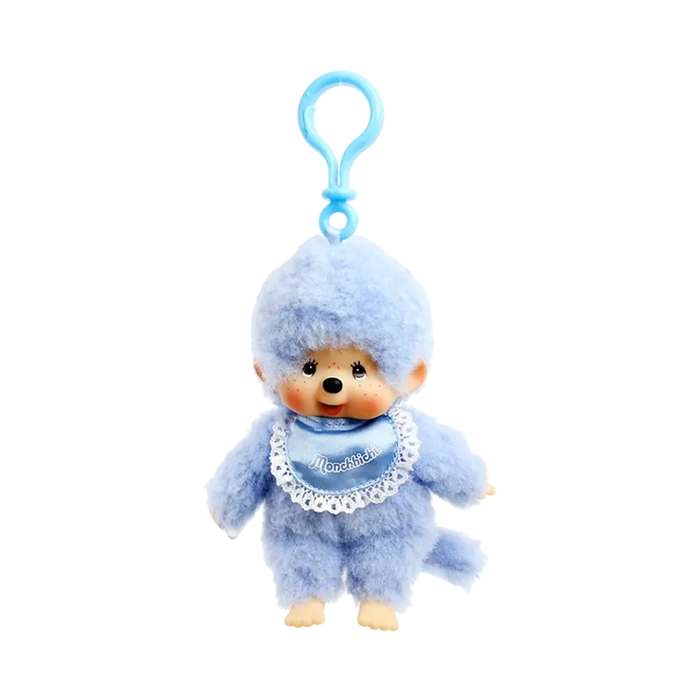 Sekiguchi 14cm Monchhichi Lacle COLORS Blue