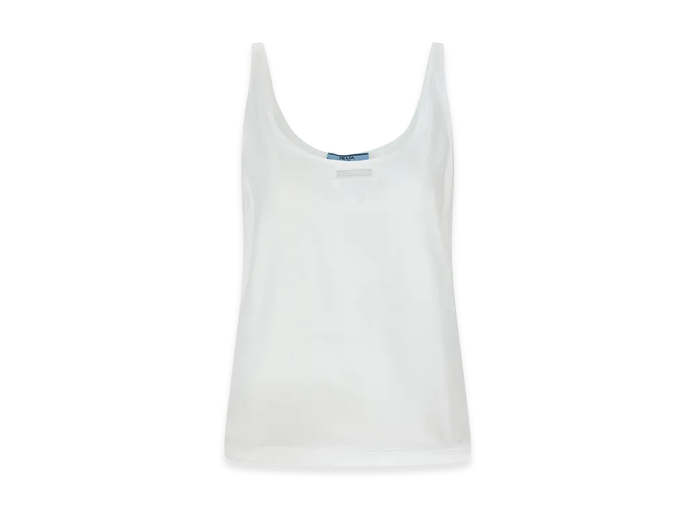 PRADA Women's Wire Tank Top "White"
