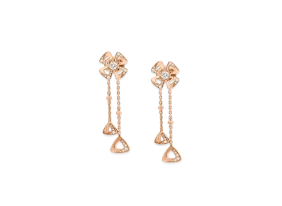 BVLGARI Fiorever Earrings "Pink Gold"