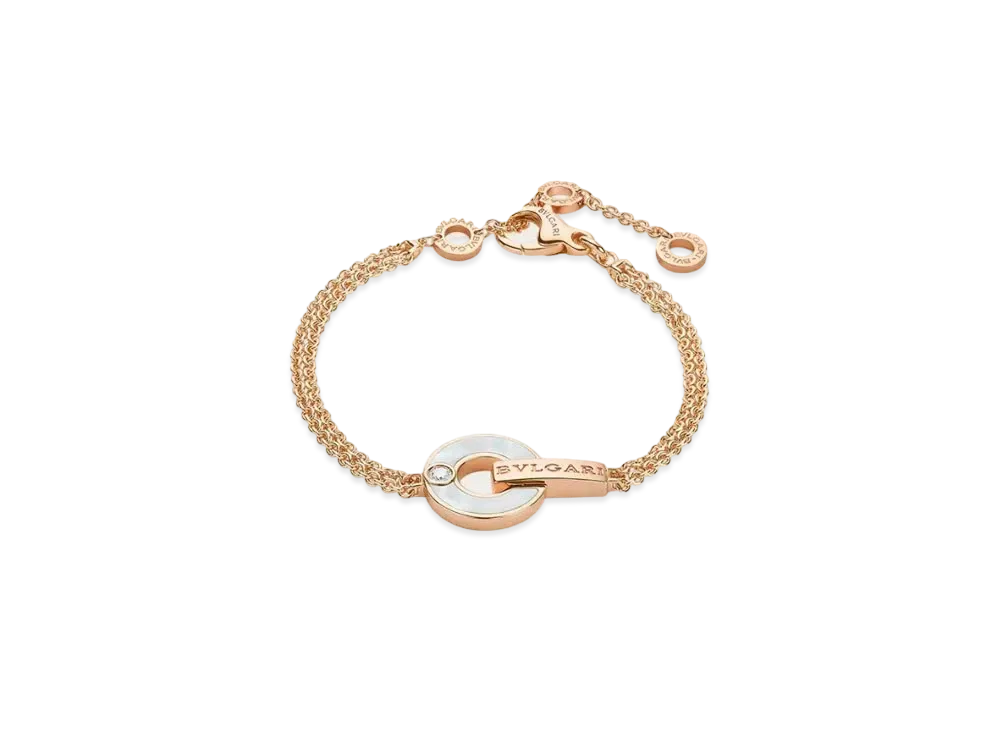 BVLGARI Bulgari Bulgari Bracelet Mother of Pearl "White"