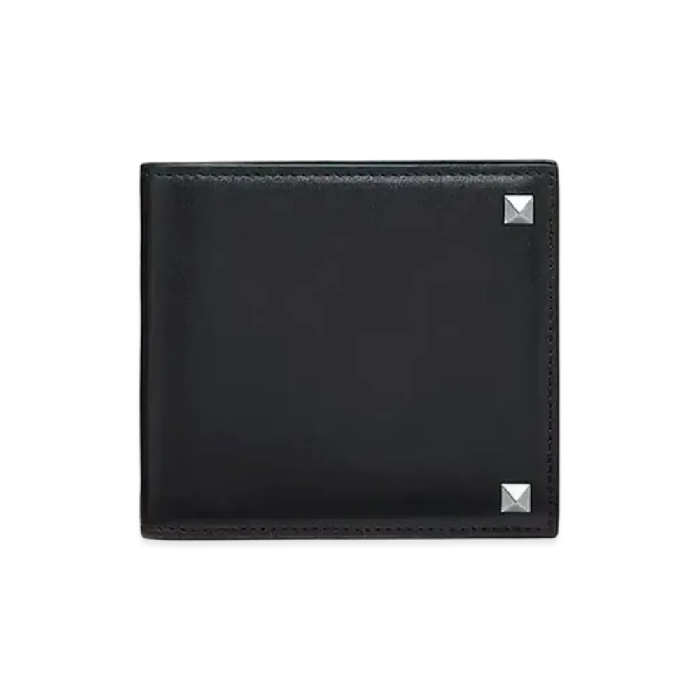 Valentino Rock Studs Wallet "Black"