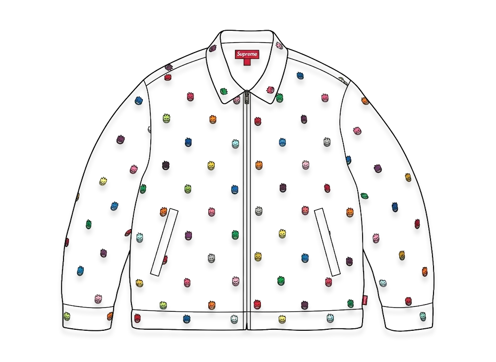 Supreme x Spitfire Work Jacket "White"