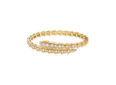 BVLGARI Serpenti Viper Bracelet Diamond "Yellow Gold"