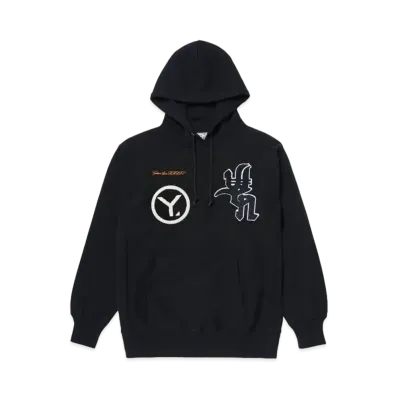 YENTOWN Patched Hoodie "Black"