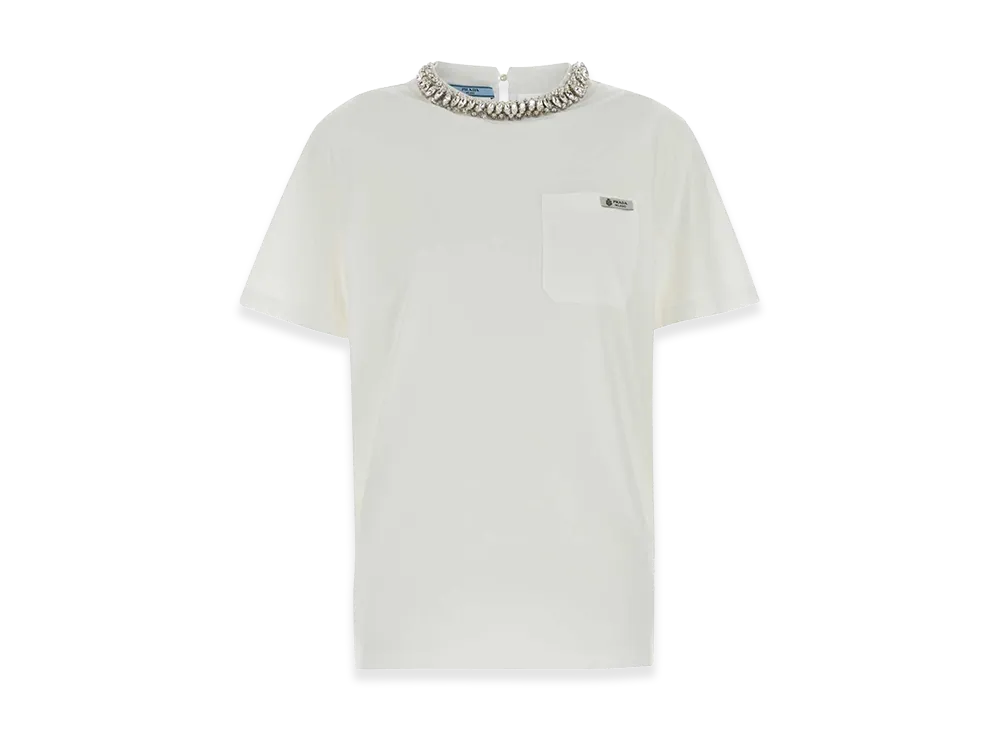 PRADA Women's Cotton T-Shirt "White"