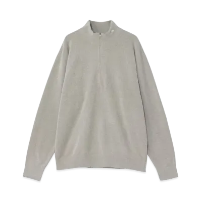 The North Face Versa Airy Half Zip Knit "Fossil Ivory"