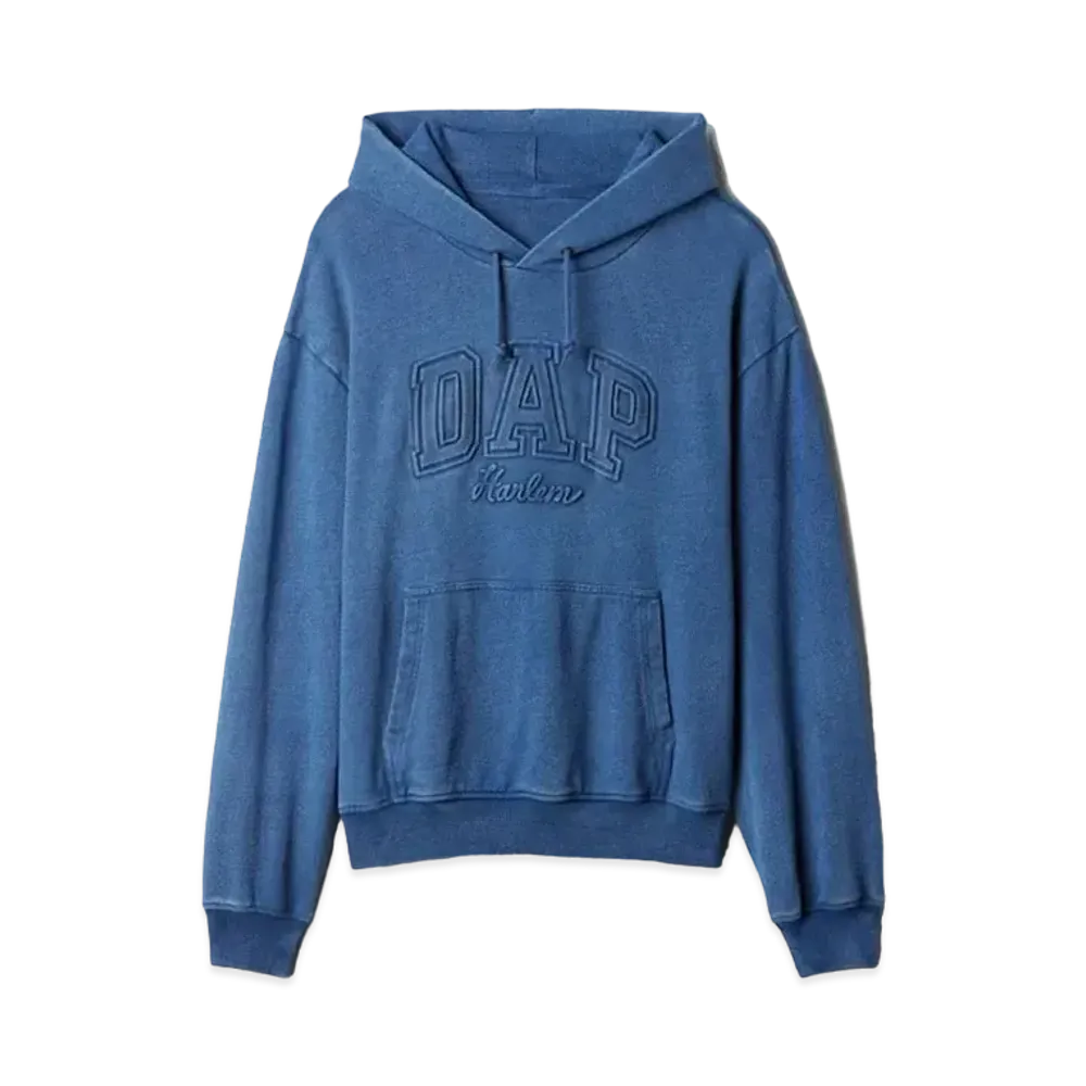 GAP DAP Logo Denim Hoodie (Unisex) "Light Indigo"