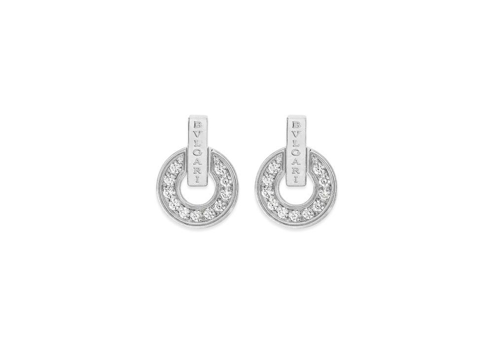 BVLGARI Bulgari Bulgari Earrings "White Gold"