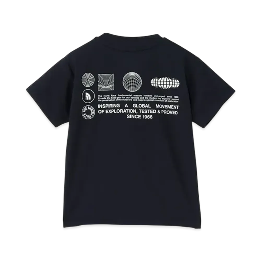 The North Face Kids Toddler Short Sleeve Sunshade Tee "Black"