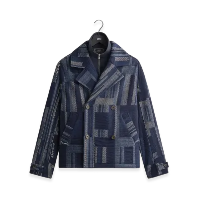 Kith Everett Cropped Moto Trench "Nocturnal"