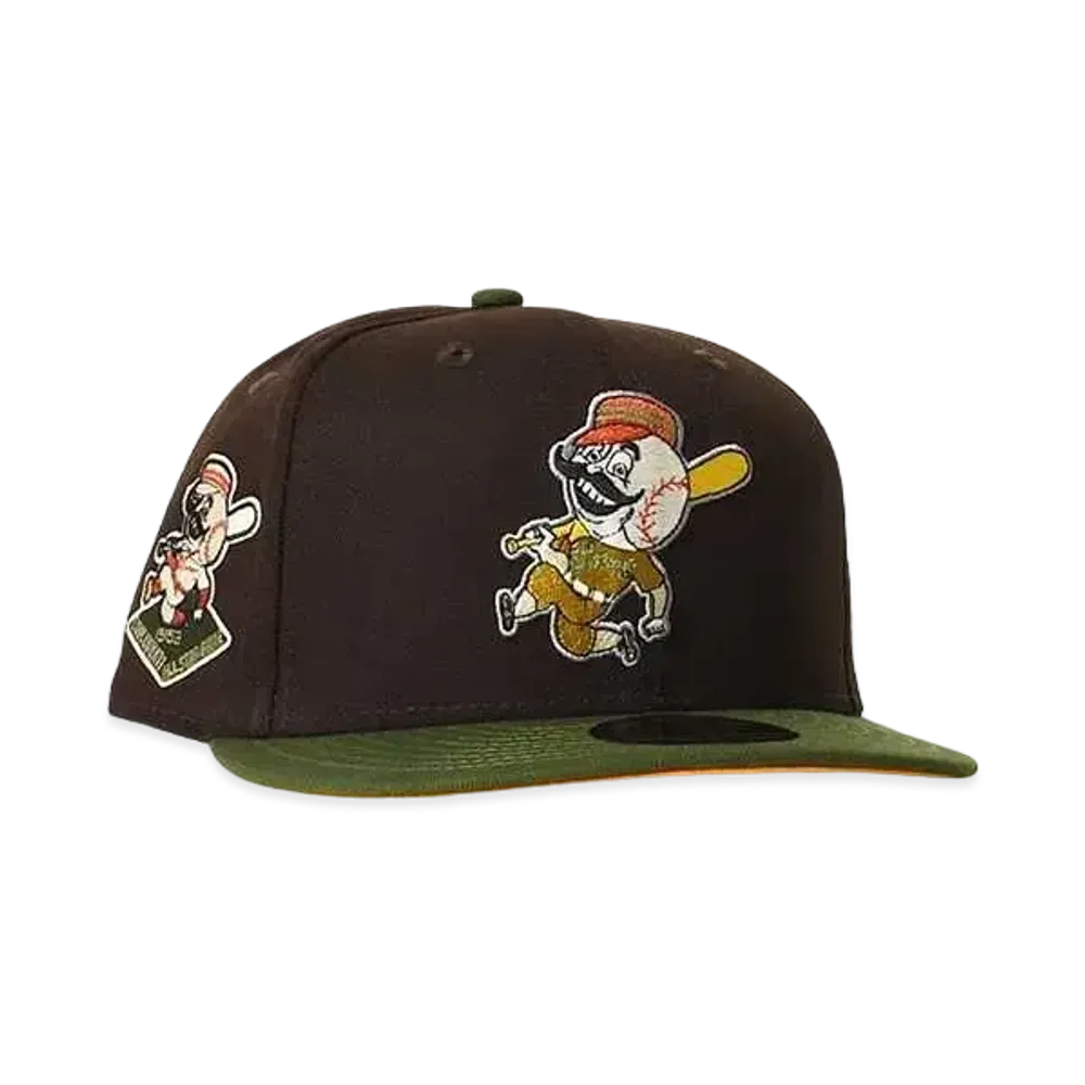 NEW ERA Cincinnati Reds 1953 all-star game "DARK BROWN×MOSS"
