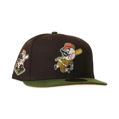 NEW ERA Cincinnati Reds 1953 all-star game "DARK BROWN×MOSS"