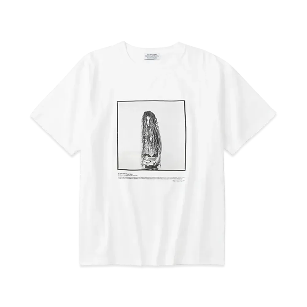 POET MEETS DUBWISE Ari Zulu Dress Dread Photo T-Shirt "White"