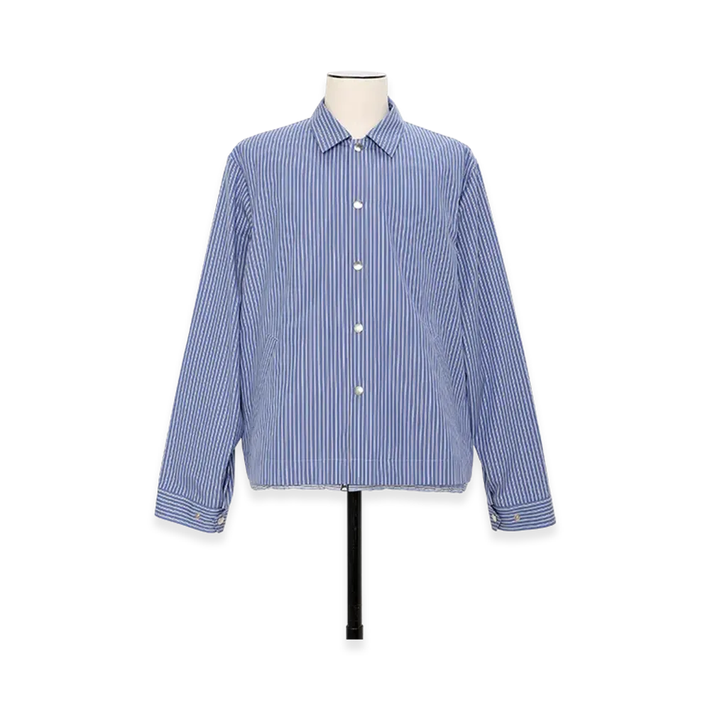 sacai Poplin Blouson "Blue Stripe"