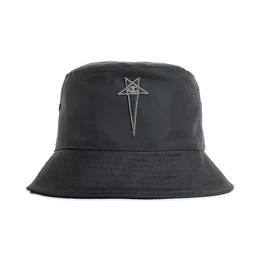 RICK OWENS x Champion Gilligan Hat "Black/Grey"