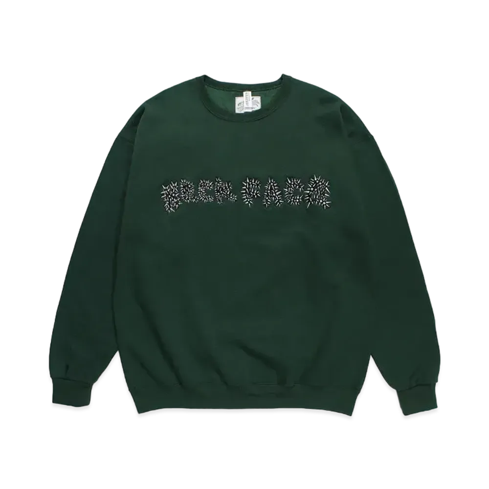 WACKO MARIA x neckface / Sweat Shirt "Green"