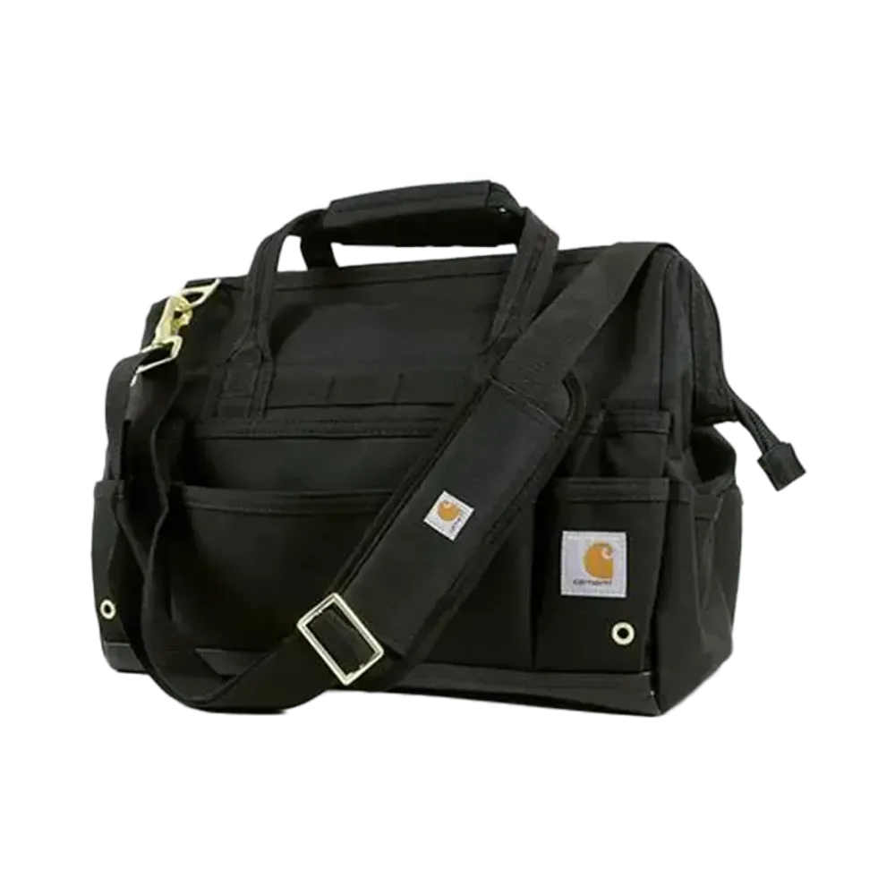 Carhartt WIP 16-Inch 30-Pocket Heavyweight Tool Bag "Black"