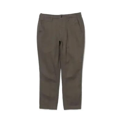 BEAMS Color Scheme Ankle Chino Pants 24SS "Chacoal"