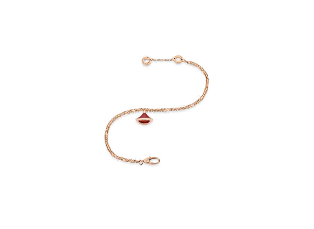 BVLGARI Divas Dream Bracelet Carnelian "Pink Gold"