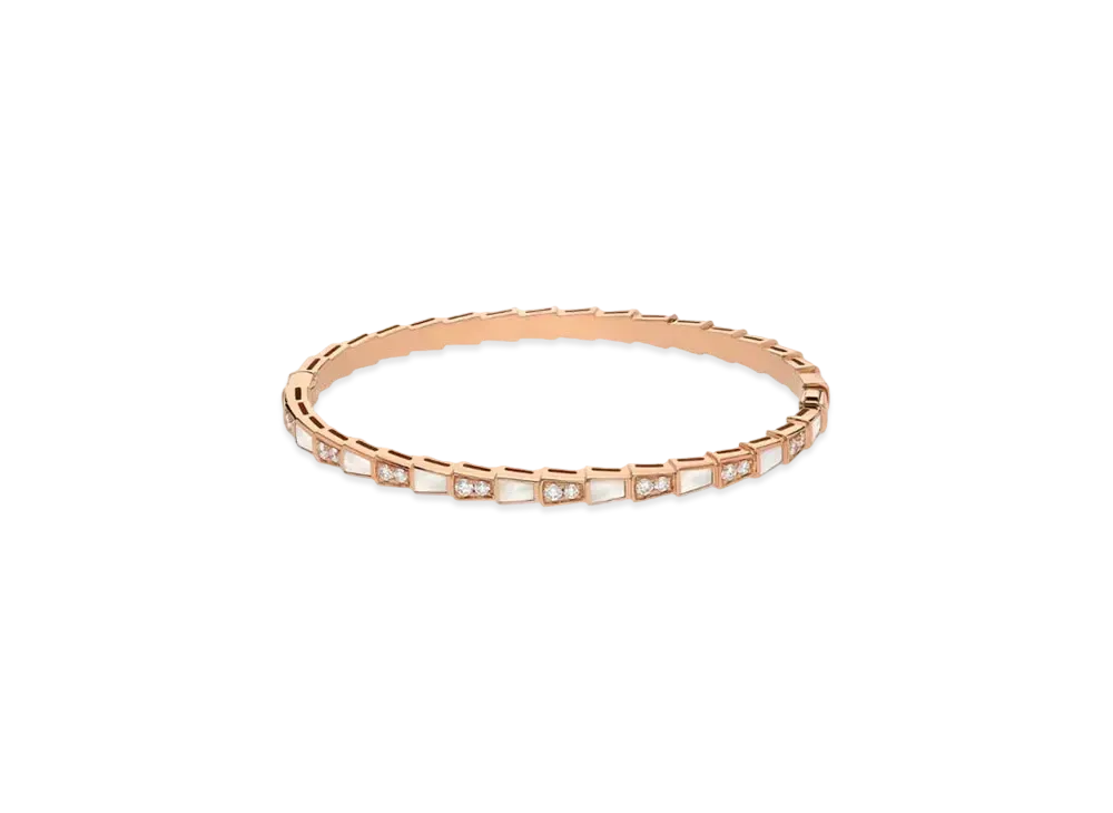 BVLGARI Serpenti Viper Bracelet "Pink Gold"