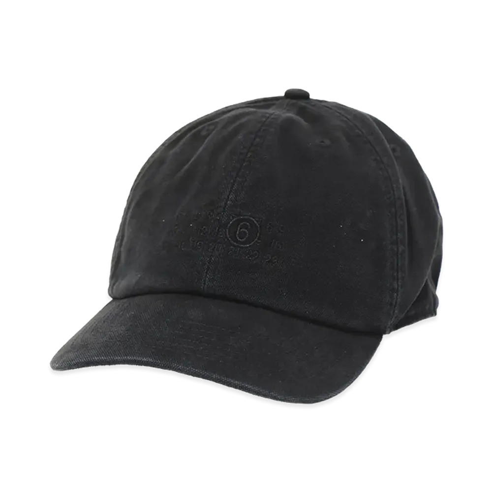 MM6 Maison Margiela Baseball Cap "Black"