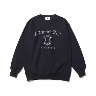 FRAGMENT UNIVERSITY FRGMT UNV C/N Sweat A "Navy"