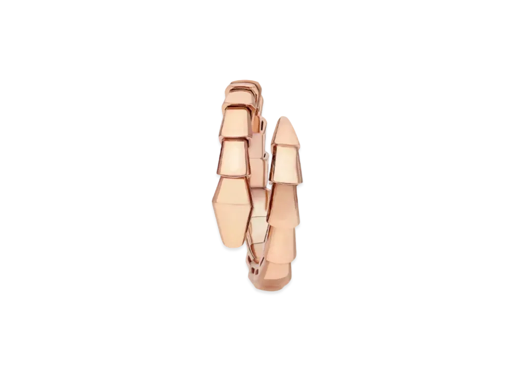BVLGARI Serpenti Viper Ring "Pink Gold"