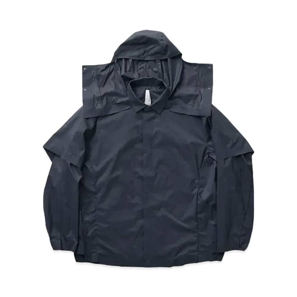 Goldwin 0 Wind Shirt (Unisex) "Lead Gray"
