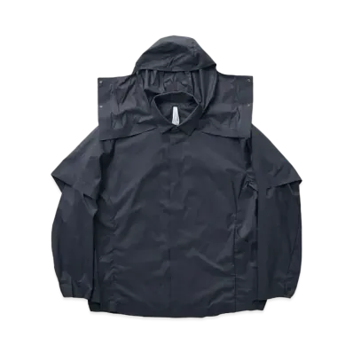 Goldwin 0 Wind Shirt (Unisex) "Lead Gray"