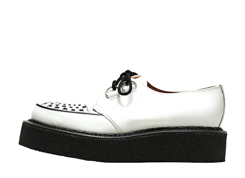 GEORGE COX Skipton No.6 Sole "White" Modified Leather 3588-VI-031