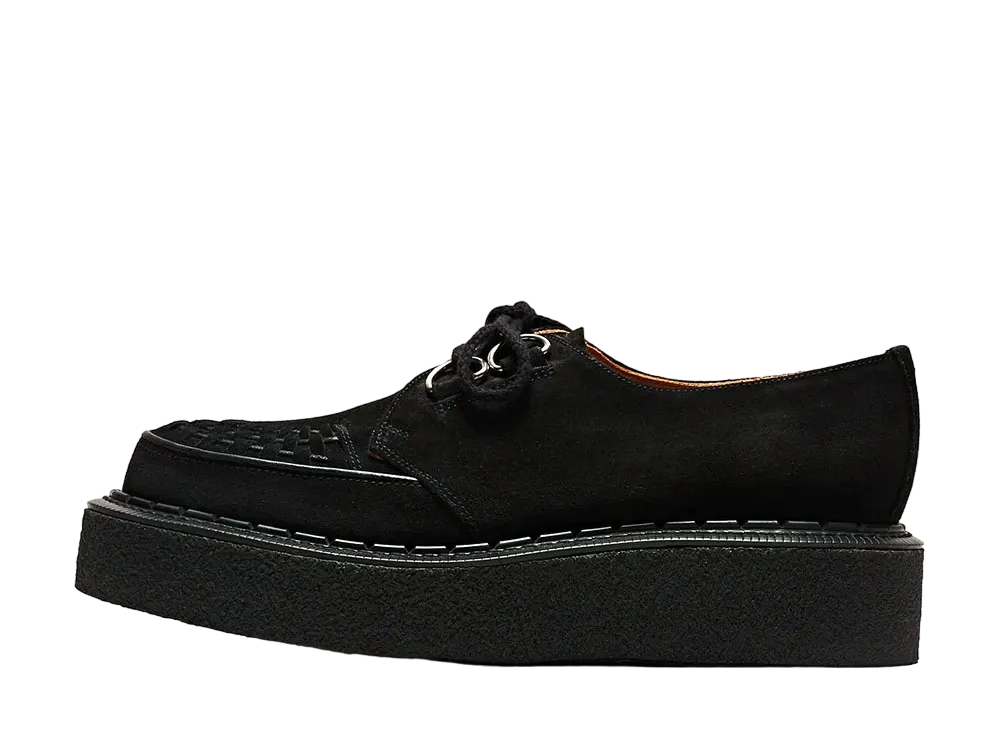 GEORGE COX Skipton No.6 Sole "Black" Suede 3588-VI-090