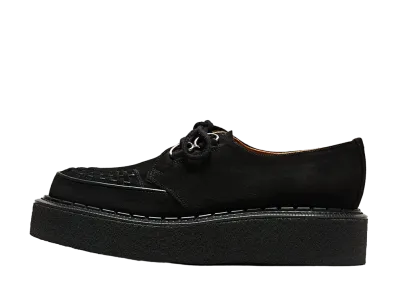GEORGE COX Skipton No.6 Sole "Black" Suede 3588-VI-090