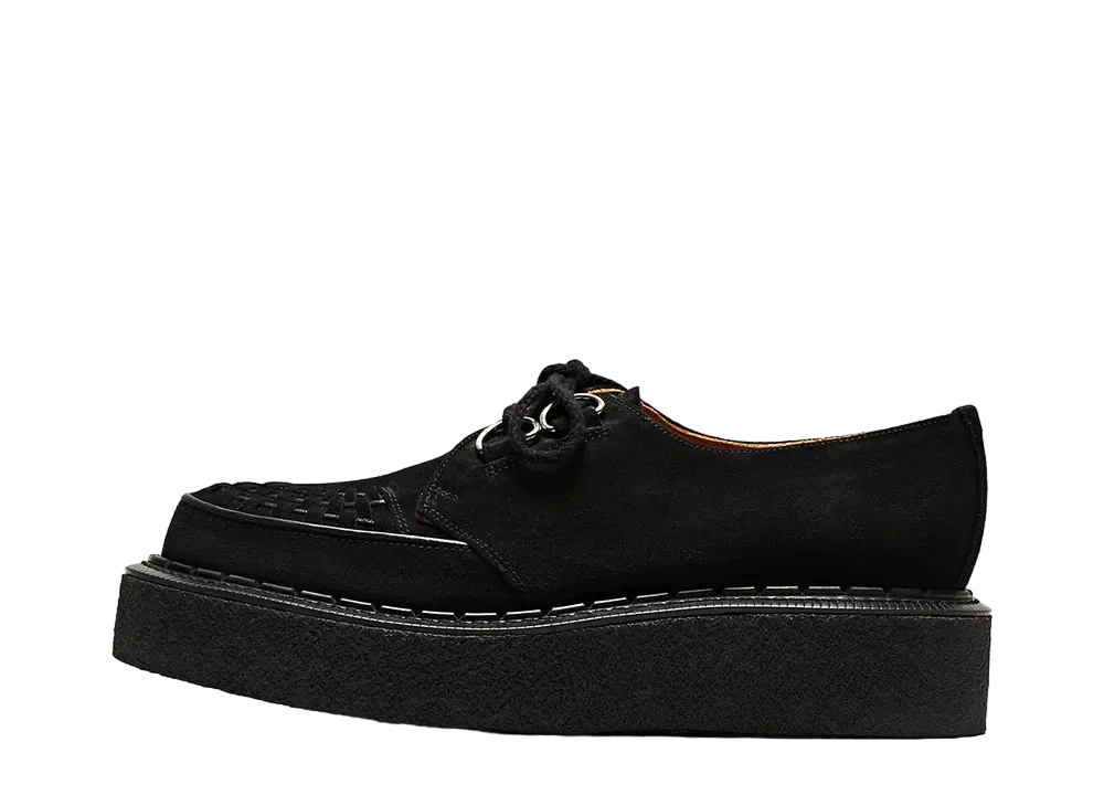GEORGE COX Women's Skipton No.6 Sole "Black" Suede 3588-VI-090