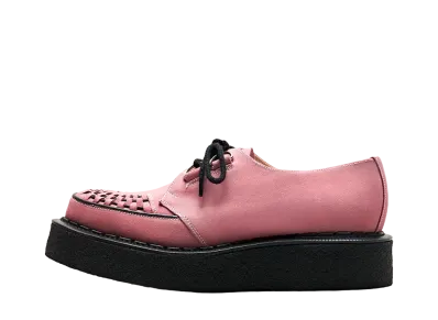 GEORGE COX Women's Skipton No.6 Sole "Pink" Suede 3588-VI_513