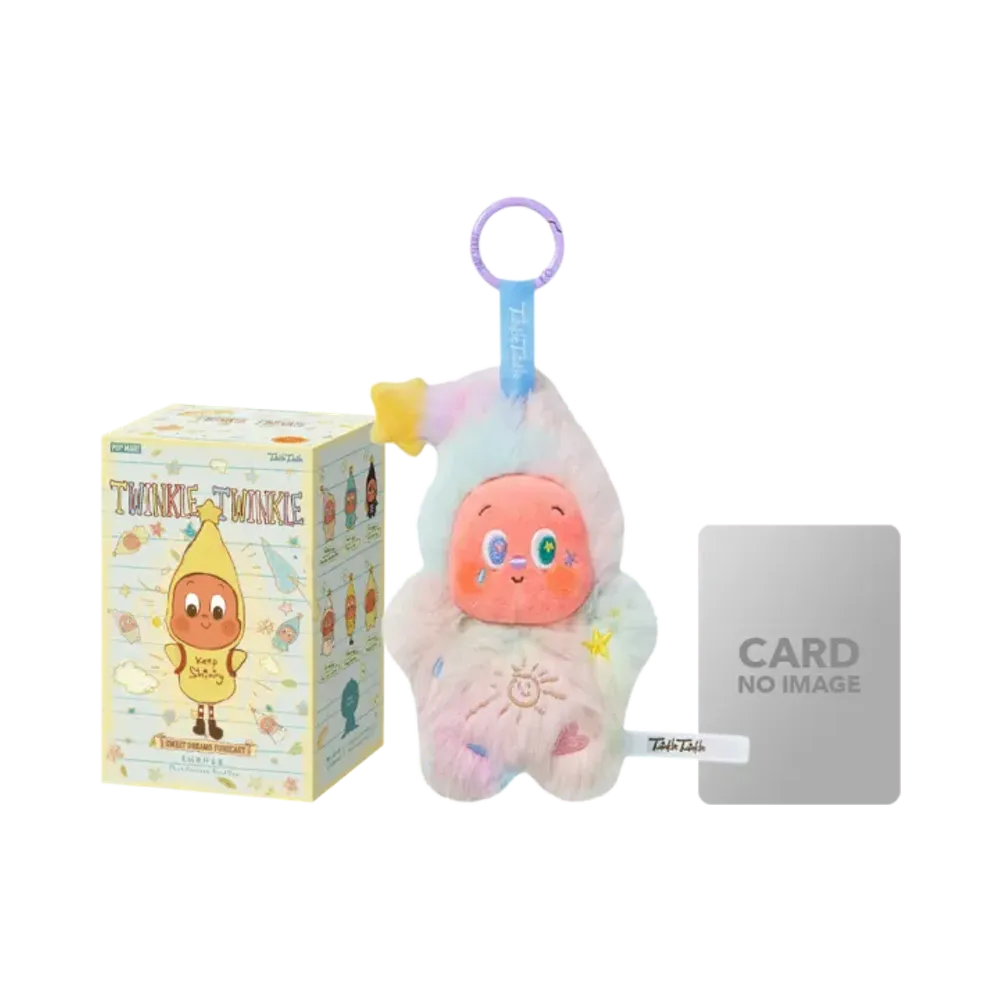 POP MART Twinkle Twinkle Sweet Dreams Forecast Series-Plush Pendant Afterglow Marshmallow