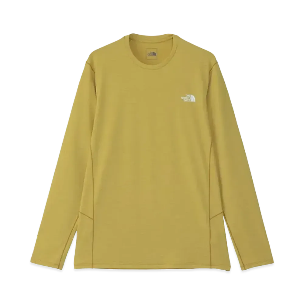 The North Face Long Sleeve Flash Dry 3D Crew "Yellow Silt"