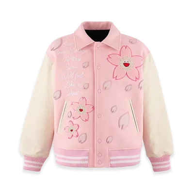 mononoke made Varsity Jacket/Sakura "Pink"