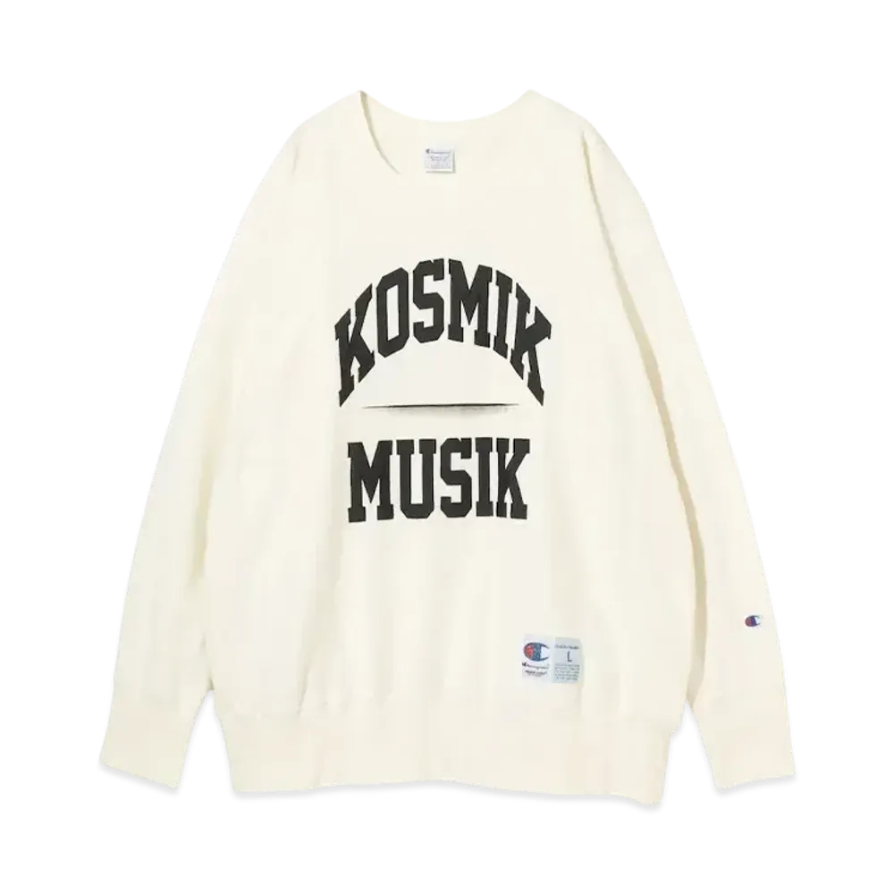 Champion x UNDERCOVER Reverse Weave Crew Neck Sweatshirt "Ivory"