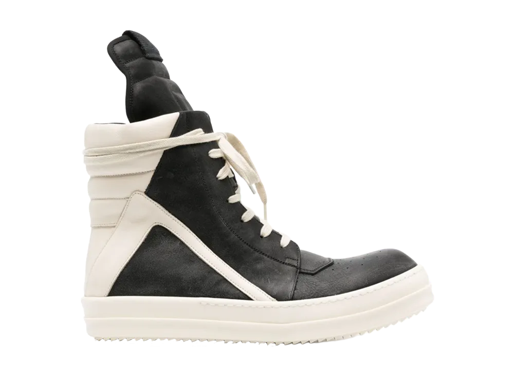 Rick Owens Lido Geobasket High "Black/Milk"