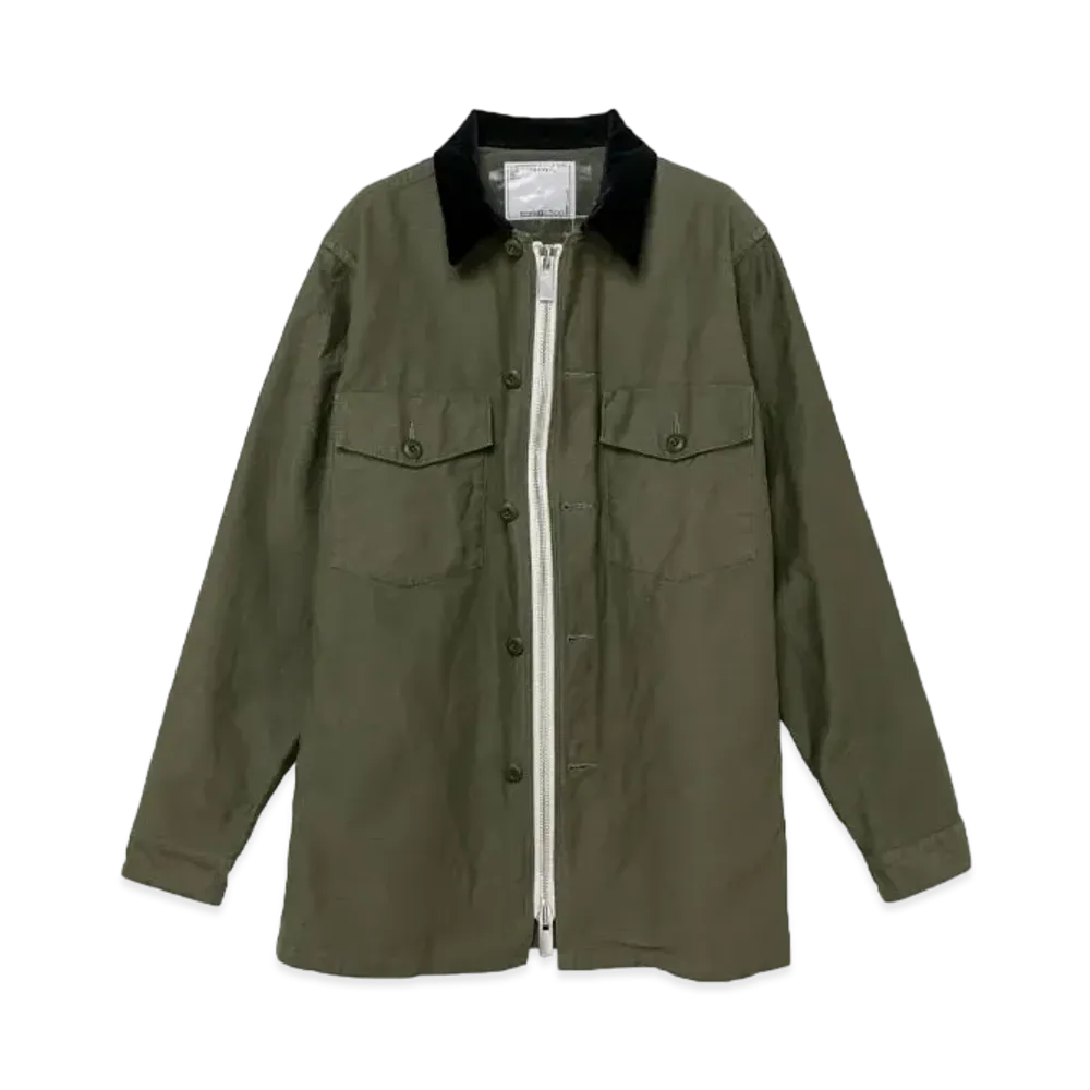 sacai x WTAPS Mill LS 02 Shirt "Khaki"