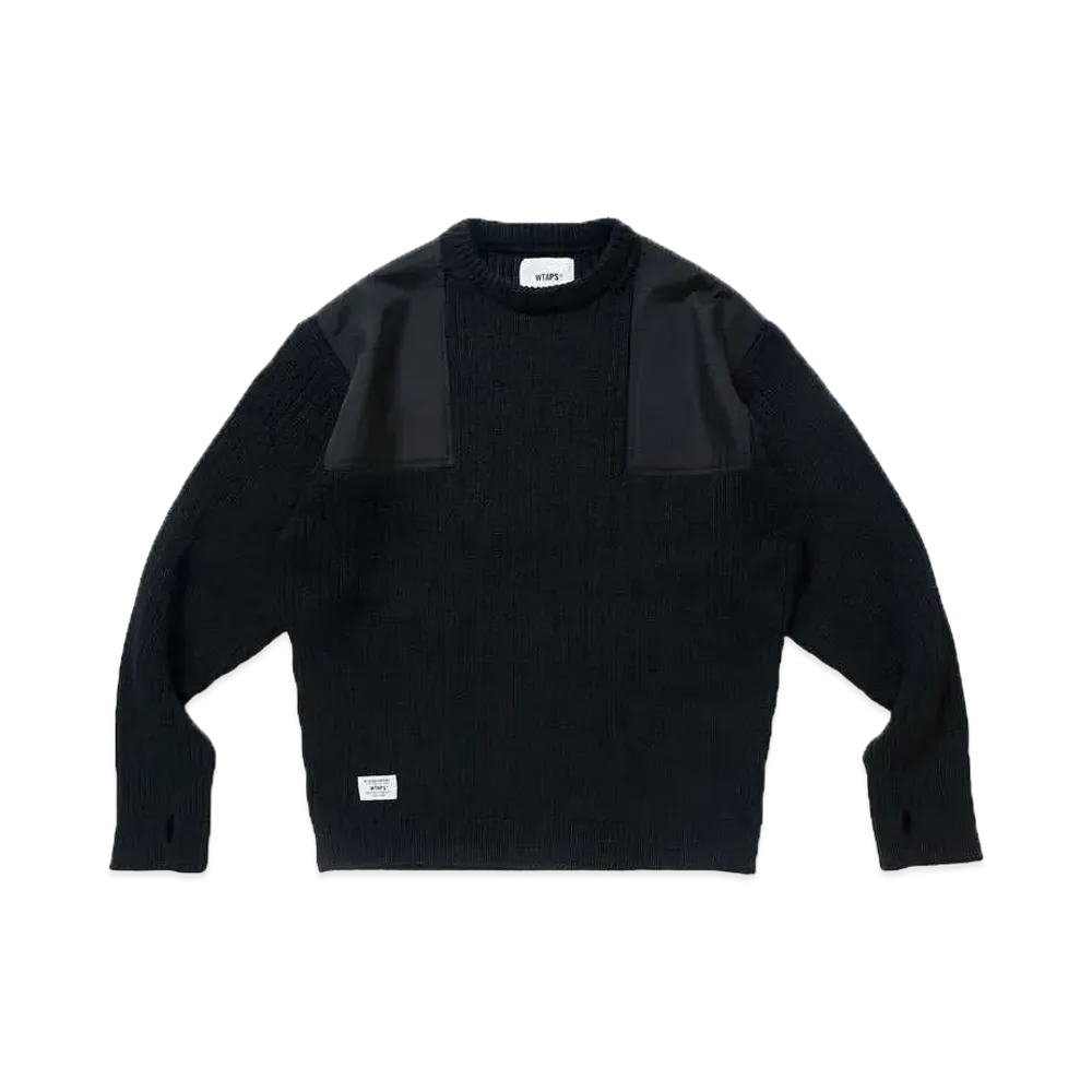 WTAPS Commander / Sweater / Poly "Black"