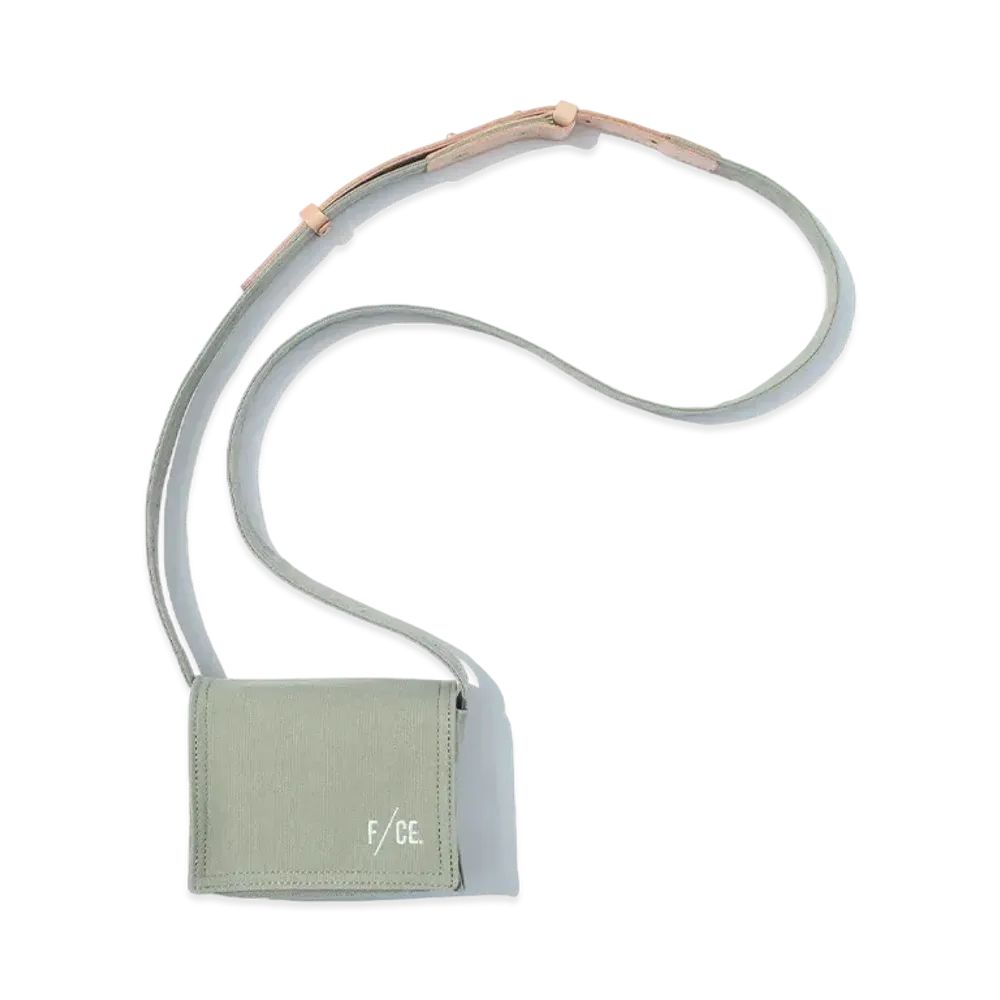 F/CE. W.R Canvas Mini Shoulder "Sage Green"