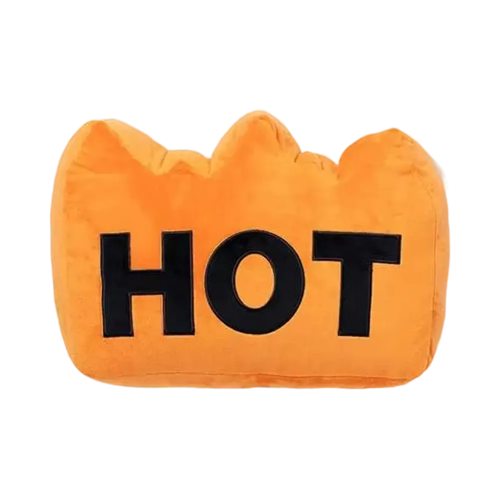 BlackEyePatch Hot Label Cushion "Orange"
