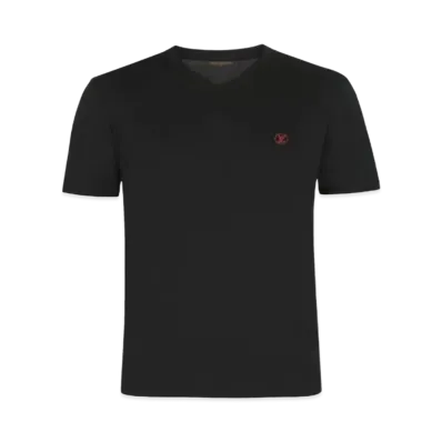 Louis Vuitton Classic V-Neck T-Shirt "Anthracite"