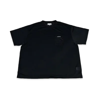 ALOUND Wide Mesh Pocket Shirts "Black"