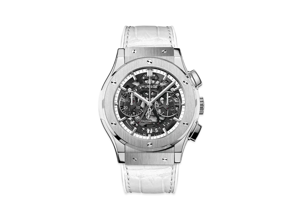 HUBLOT Classic Fusion Aerofusion Chronograph All White 45mm