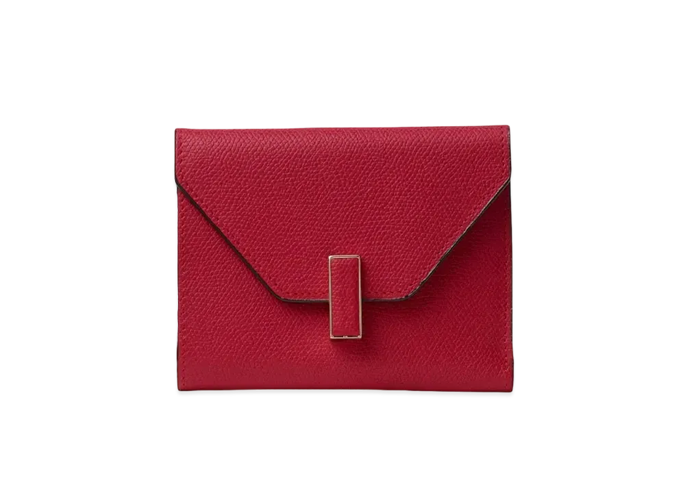 Valextra Iside Wallet "Red"
