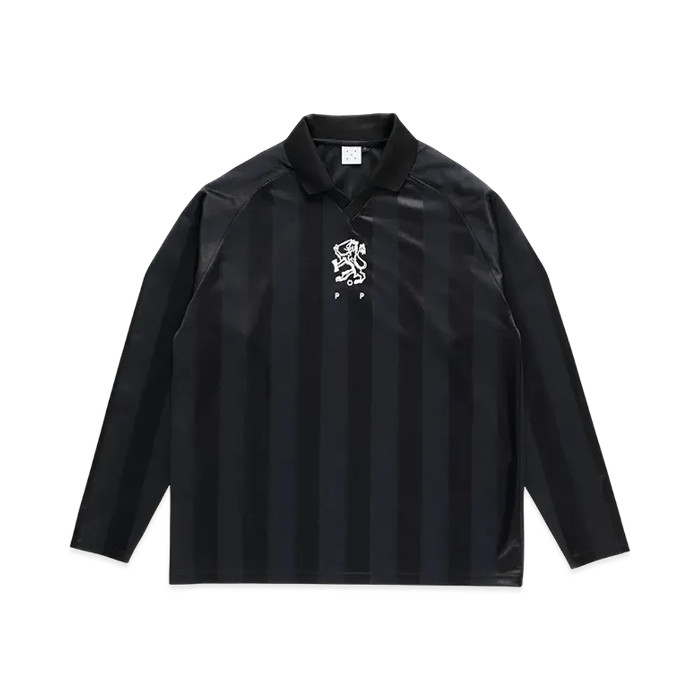 POP TRADING COMPANY Sportif L/S T-Shirt "Black"